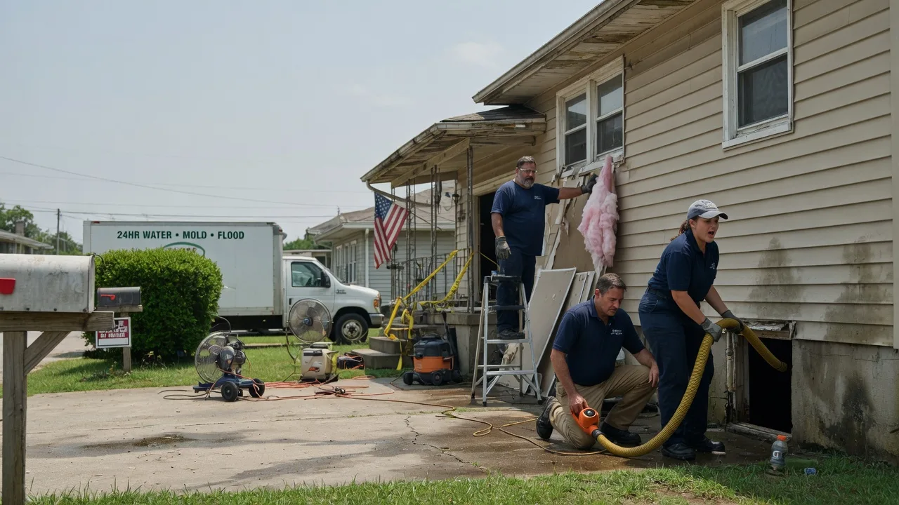 Water Damage Repair in Aquashicola, PA near me